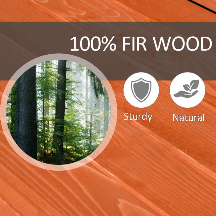 Tucker Murphy Pet™ Doss 67.3 Square Feet Chicken Coop with Chicken Run